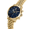 Orologio MASERATI uomo Epoca cronografo oro / blu Limited Ed.