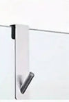 Gancio Per Porta Box Doccia Appendi Asciugamano Accappatoio Bagno 4x13.5cm 87764