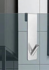 Gancio Per Porta Box Doccia Appendi Asciugamano Accappatoio Bagno 4x13.5cm 87764