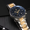 Orologio MASERATI uomo Sfida crono acciaio bicolore / blu - Limited Ed.