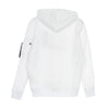 ALPHA INDUSTRIES Felpa Cappuccio Uomo Hot Wheels Flag Hoody White da uomo