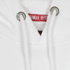 ALPHA INDUSTRIES Felpa Cappuccio Uomo Hot Wheels Flag Hoody White da uomo