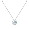 Collana MORELLATO donna Vita acciaio / cuore azzurro - Limited