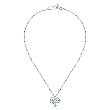 Collana MORELLATO donna Vita acciaio / cuore azzurro - Limited