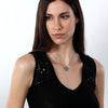 Collana MORELLATO donna Vita acciaio / cuore azzurro - Limited