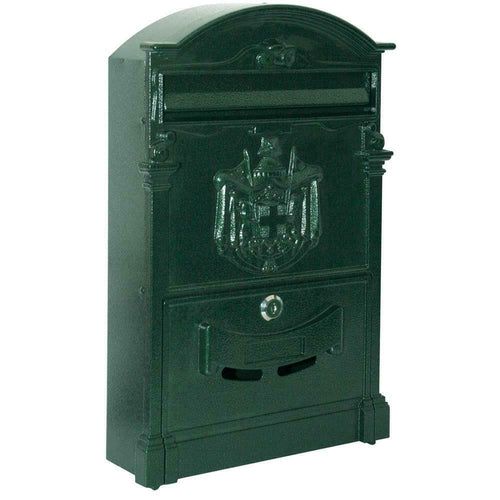 Cassette Posta Villa Italia Verdgris L26xp9xh42 Cm, Fra 48308