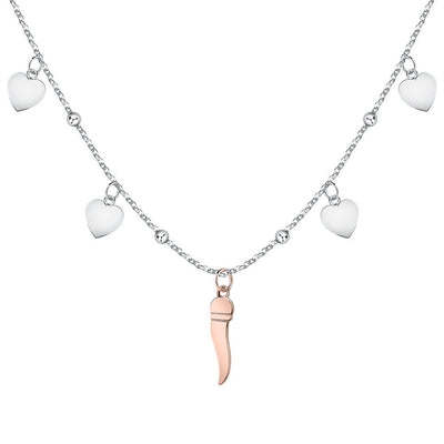 Collana MORELLATO donna Passioni peperoncino / cuori - Limited