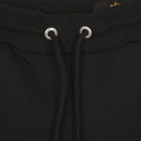 ALPHA INDUSTRIES Pantalone Tuta Felpato Uomo Flame Jogger X Hot Wheels Black da uomo