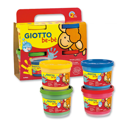 Giotto - Be-bè Supercolori a dita con nuova formulazione superlavabile (F467200)