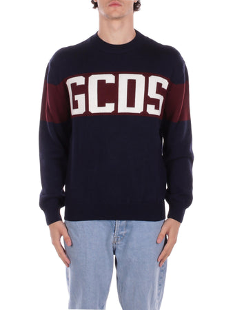 GCDS Maglie Blu da uomo