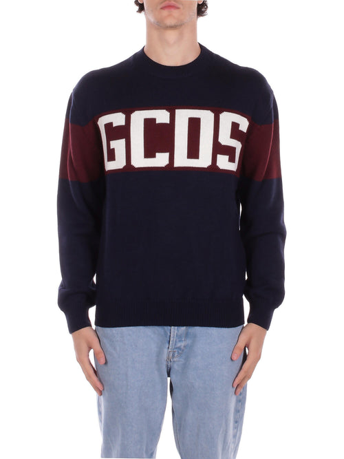 GCDS Maglie Blu da uomo
