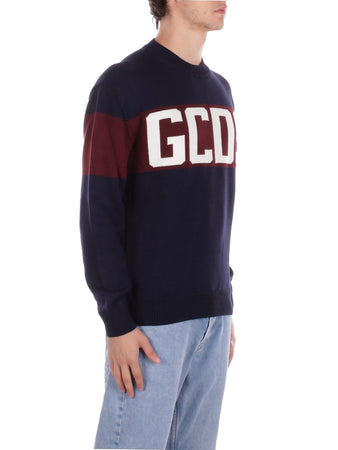GCDS Maglie Blu da uomo