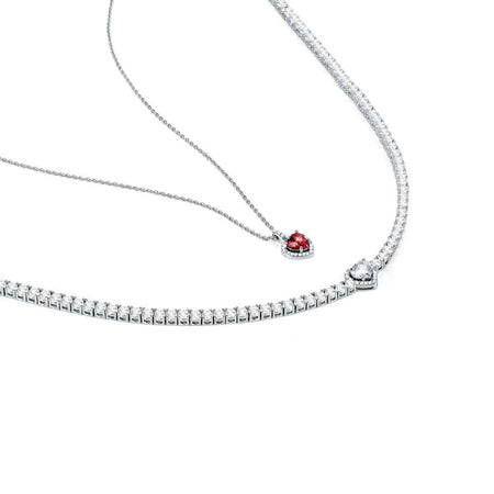 Collana MORELLATO donna Tesori argento 925 / cristalli bianchi