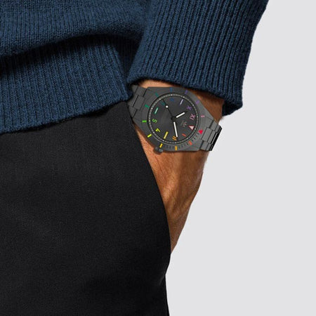 Orologio ADIDAS uomo EDITION THREE acciao nero