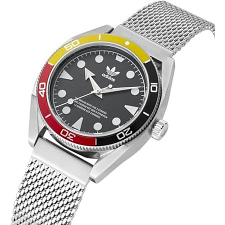 Orologio ADIDAS uomo EDITION TWO acciaio mesh / nero