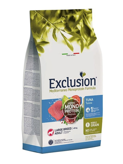 Exclusion Monoprotein Cani Adulti Large Breed tonno 12 kg