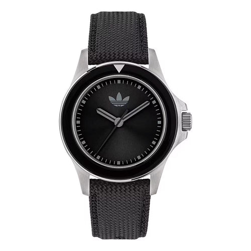 Orologio ADIDAS uomo EXPRESSION ONE pelle nero / acciaio