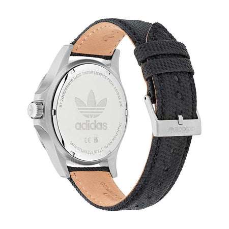 Orologio ADIDAS uomo EXPRESSION ONE pelle nero / acciaio