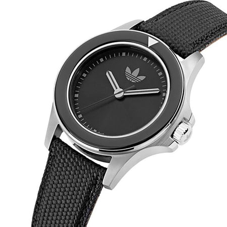 Orologio ADIDAS uomo EXPRESSION ONE pelle nero / acciaio