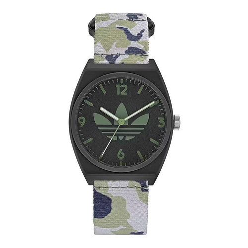 Orologio ADIDAS uomo PROJECT TWO tessuto / nero