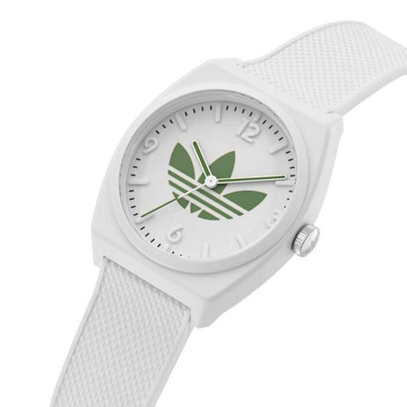 Orologio ADIDAS unisex PROJECT TWO gomma bianco / verde