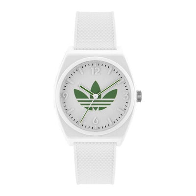 Orologio ADIDAS unisex PROJECT TWO gomma bianco / verde