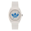 Orologio ADIDAS unisex PROJECT TWO gomma bianco / blu