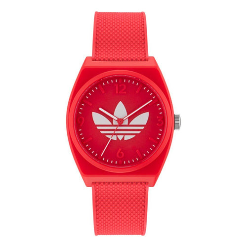 Orologio ADIDAS unisex PROJECT TWO gomma rosso