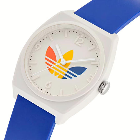 Orologio ADIDAS unisex PROJECT TWO gomma blu / bianco