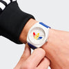 Orologio ADIDAS unisex PROJECT TWO gomma blu / bianco