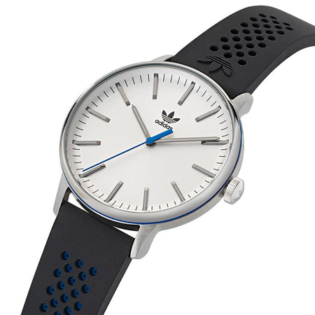 Orologio ADIDAS unisex CODE tempo gomma nero / bianco