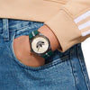 Orologio ADIDAS uomo CODE FOUR tessuto verde / beige