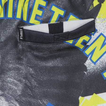 STAPLE Pantalone Corto Tuta Felpato Uomo Photo Pigeon Sweatshort Navy da uomo