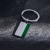 Portachiavi MORELLATO uomo Classic acciaio / verde