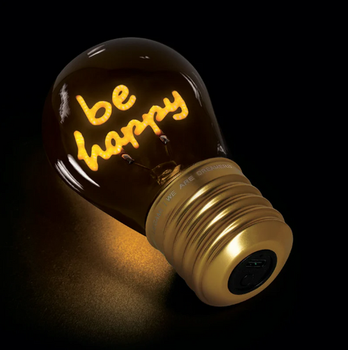 Lampada da Tavolo a Forma di Lampadina - Bulb Fiction - Be Happy
