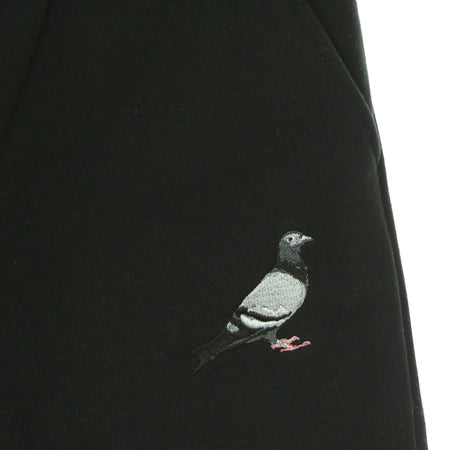 STAPLE Pantalone Tuta Felpato Uomo Pigeon Logo Sweatpant Black da uomo