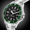 Orologio SECTOR uomo 230 Automatico datario acciaio / verde