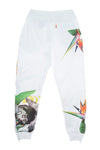 STAPLE Pantalone Tuta Felpato Uomo Paradise Aop Sweatpant White da uomo