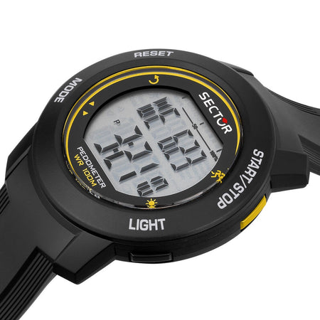 Orologio Sector EX-37 Digitale da Uomo Nero Multi-Funzione