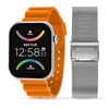 Smartwatch SECTOR S-03 digitale multi funzione arancio + mesh