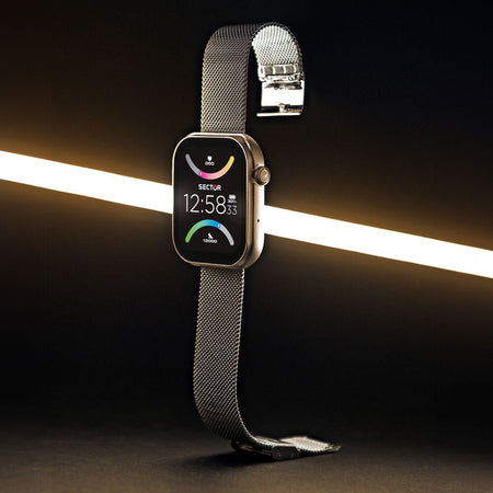 Smartwatch SECTOR S-03 digitale multi funzione arancio + mesh