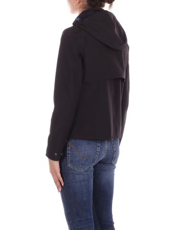 K-Way Giacconi Black pure blue depth da donna