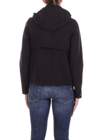 K-Way Giacconi Black pure blue depth da donna