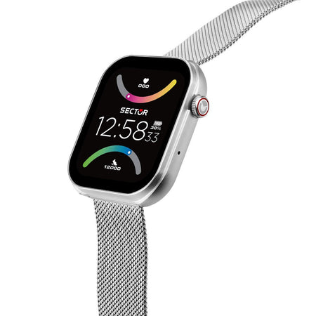 Smartwatch SECTOR S-03 digitale multi funzione arancio + mesh