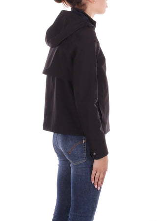 K-Way Giacconi Black pure blue depth da donna