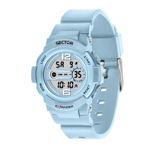 Orologio SECTOR  unisex Ex-16 digitale azzurro multi funzione
