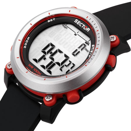 Orologio SECTOR uomo Ex-38 digitale gomma nero