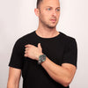 Orologio SECTOR uomo 230 datario acciaio nero / verde