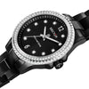 Orologio SECTOR donna 230 acciaio nero / cristalli bianchi