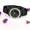 Orologio SECTOR donna 230 acciaio nero / cristalli bianchi